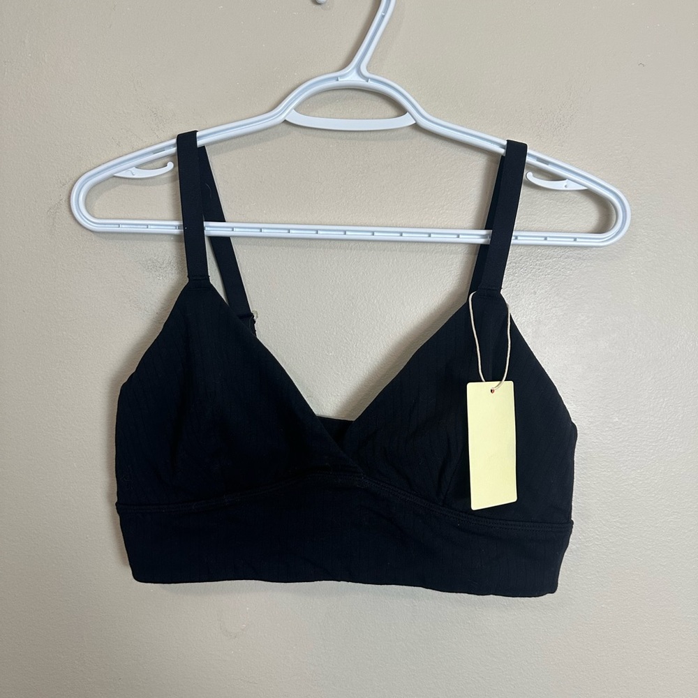 Luvlette Size L Black Women's Bralette
